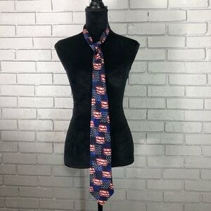 God Bless America Men’s American Flag Tie‎